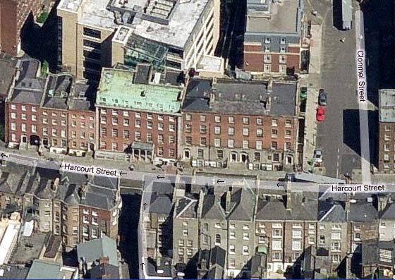 aerial view standard hotel