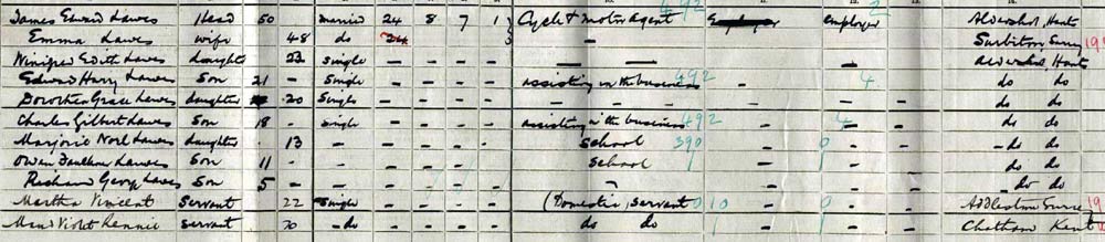 1911 census