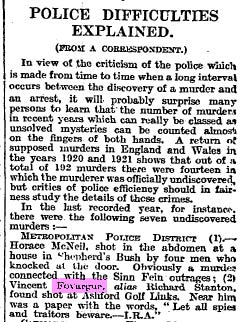 unsolved murders