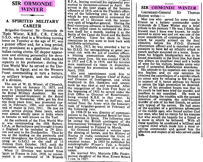 obituary ormonde winter