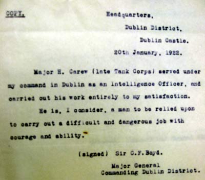 carew service record