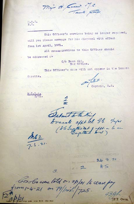 carew service record