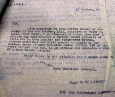 carew service record